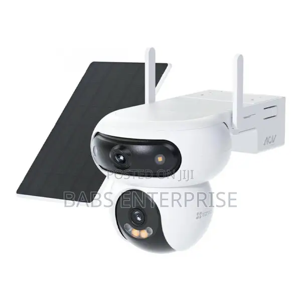 Ezviz Dual-lens All-day Recording Wi-fi Camera + Solar Panel 8w 4g