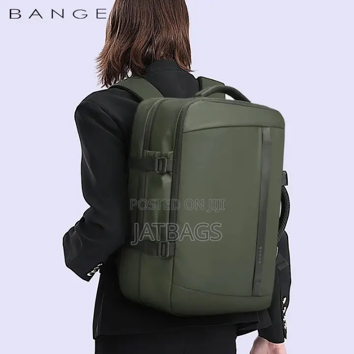 Bange Green Waterproof Anti-theft Laptop Backpack (Free Delivery)