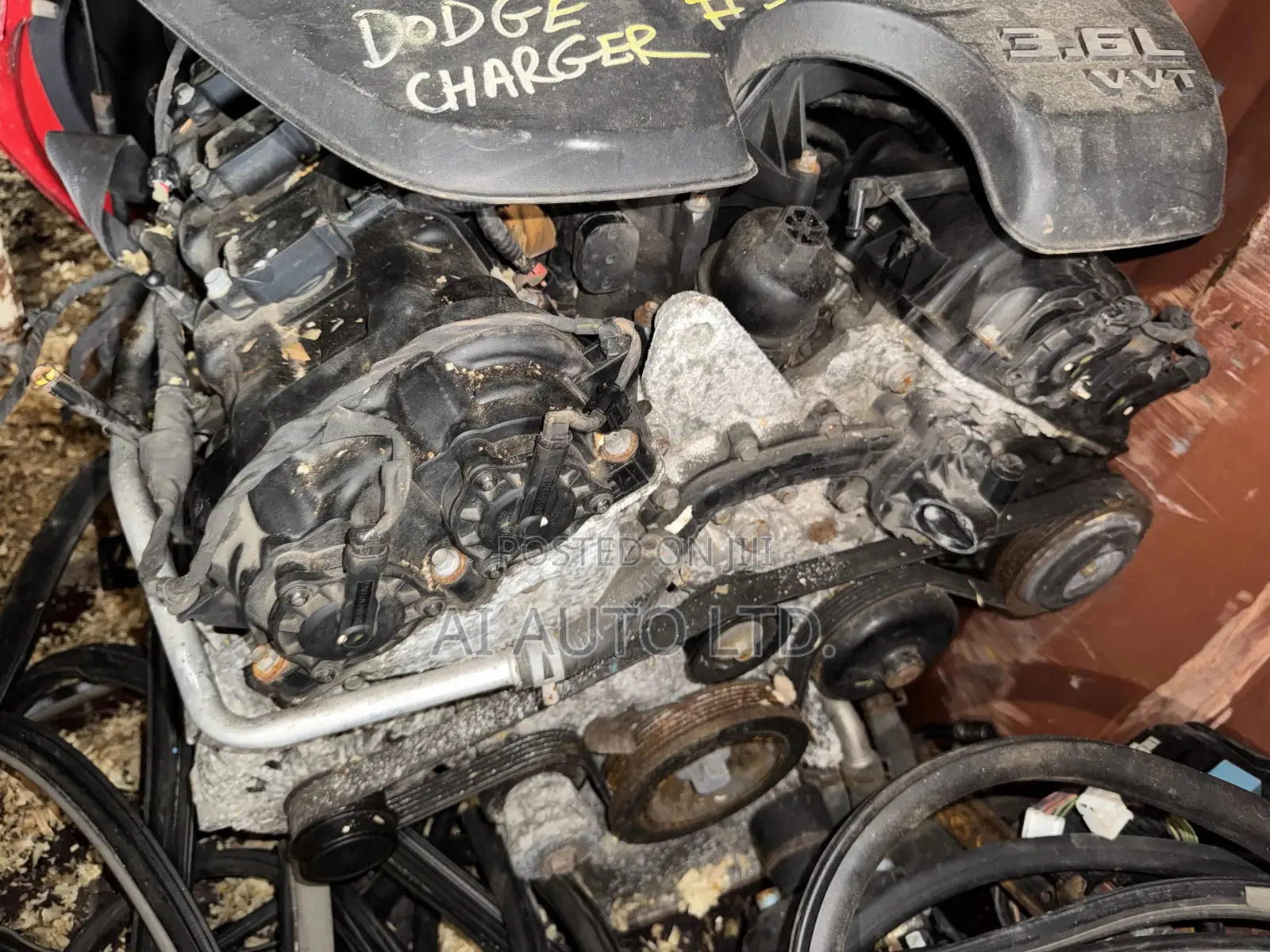 Dodge 3.6L Pentastar V6 Engine With 8-Speed Gearbox