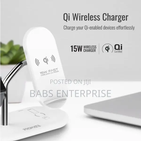 Promate Bonsai 4-in-1 High-speed Wireless Charging Station