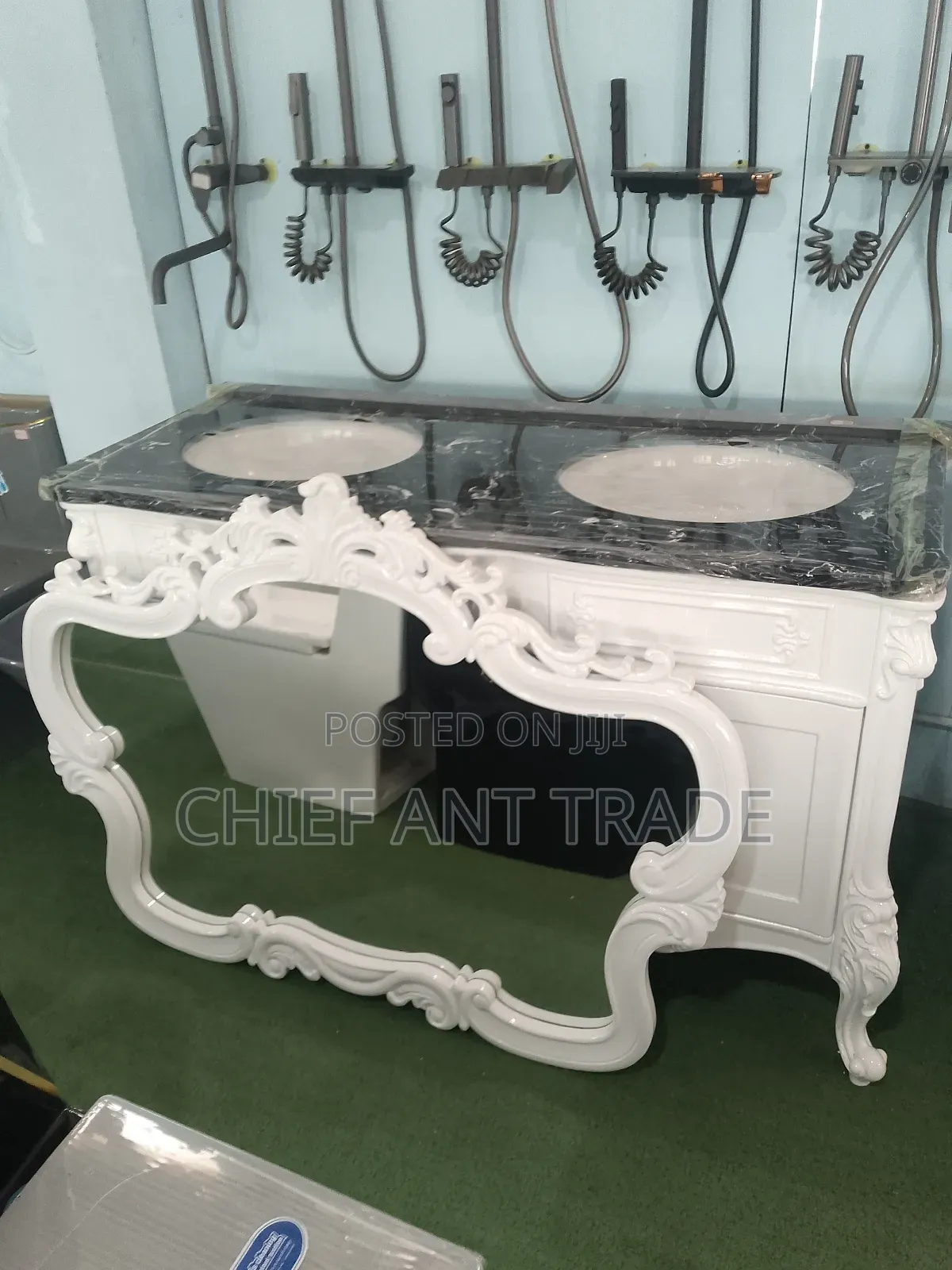 Double Marble Hand Wash Basin. Majestic 13050w