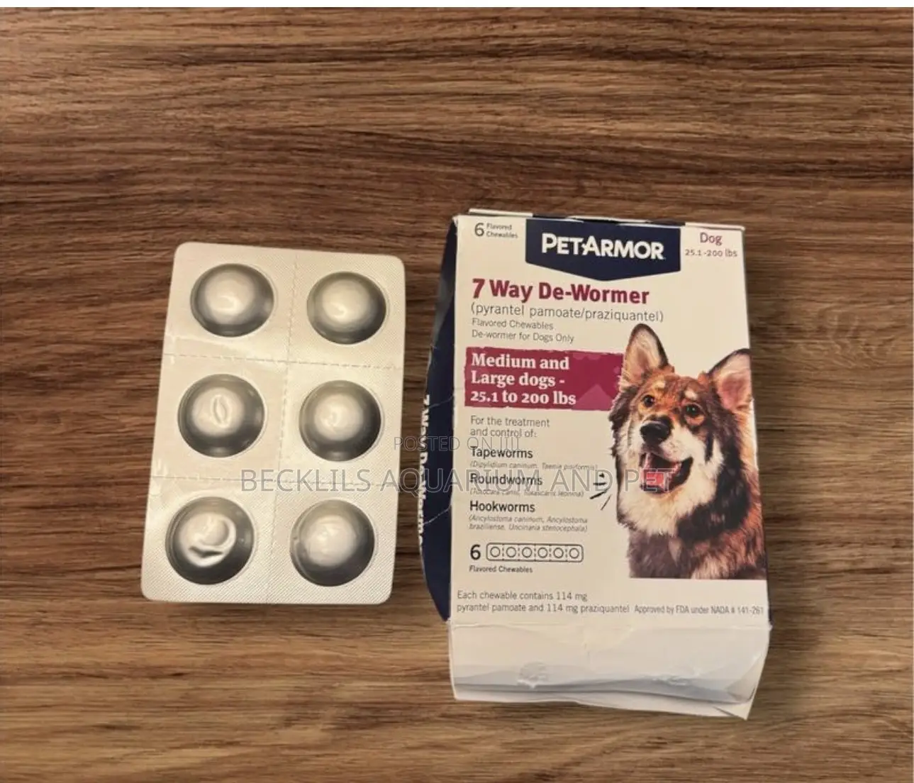 1 Piece Dog Dewormer
