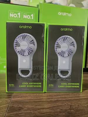 Oraimo Airgo 75g Lightweight Led Handheld Fan