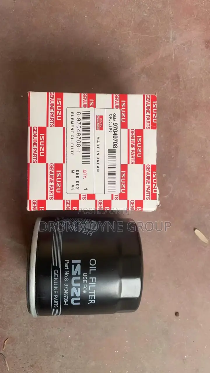 Isuzu Original Oil Filter Fits Ford Iveco Renault