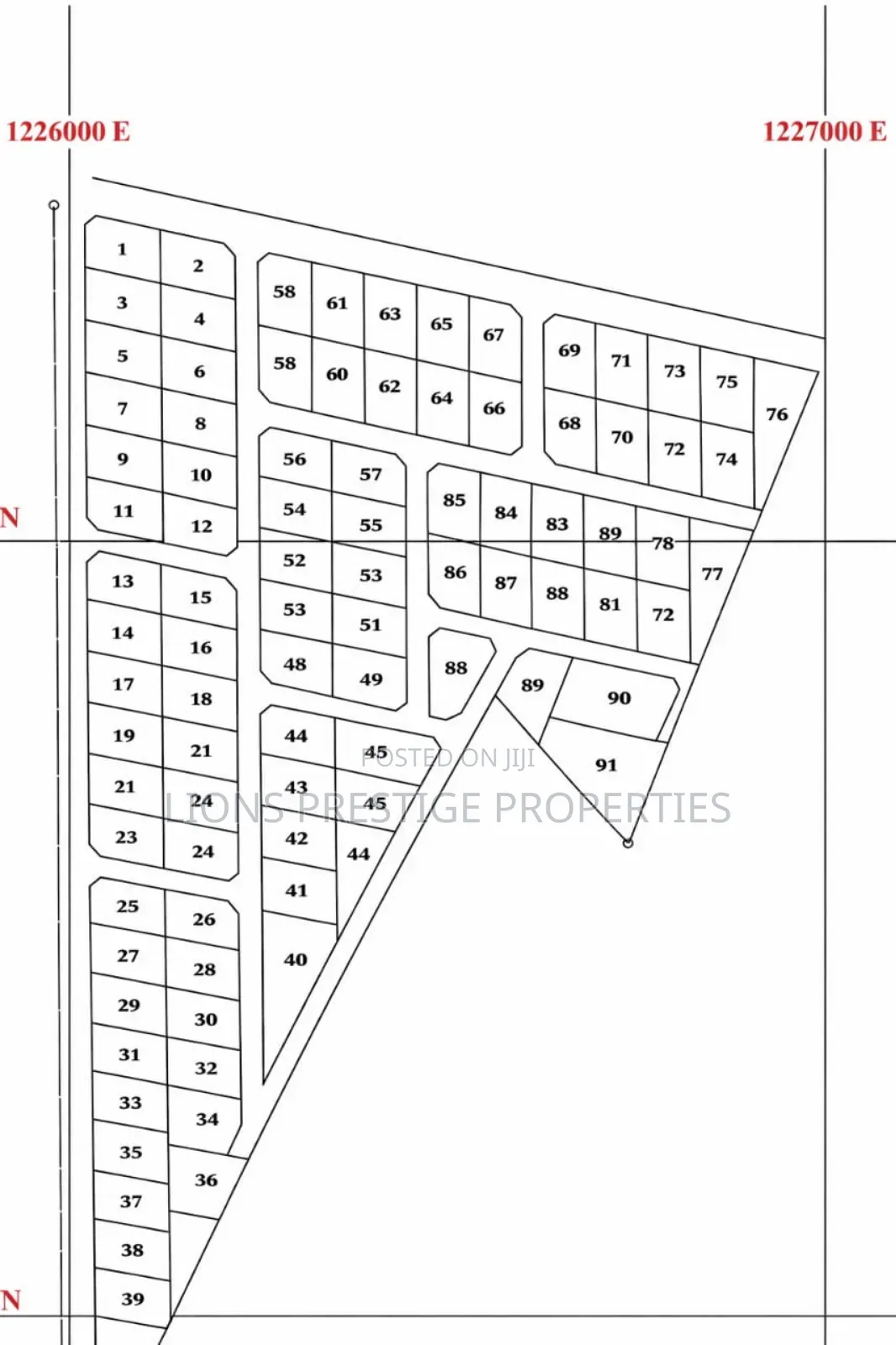 Titled Acres of Land at East Legon