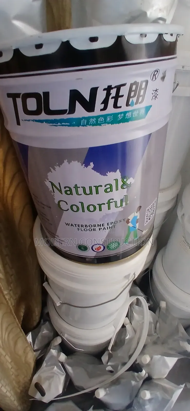 Epoxy Colored Sand Floor Paint