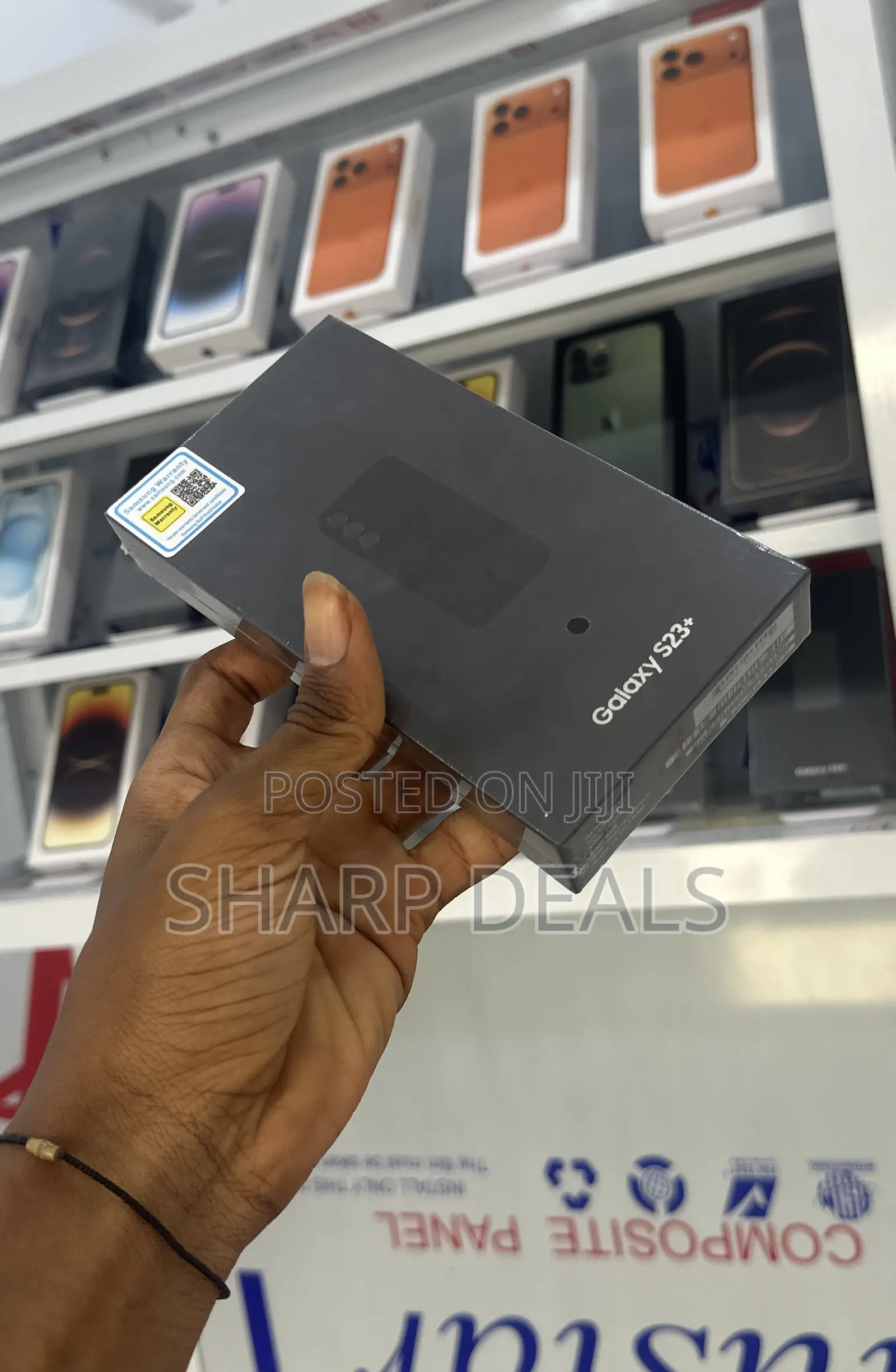 New Samsung Galaxy S23+ 256 GB Black