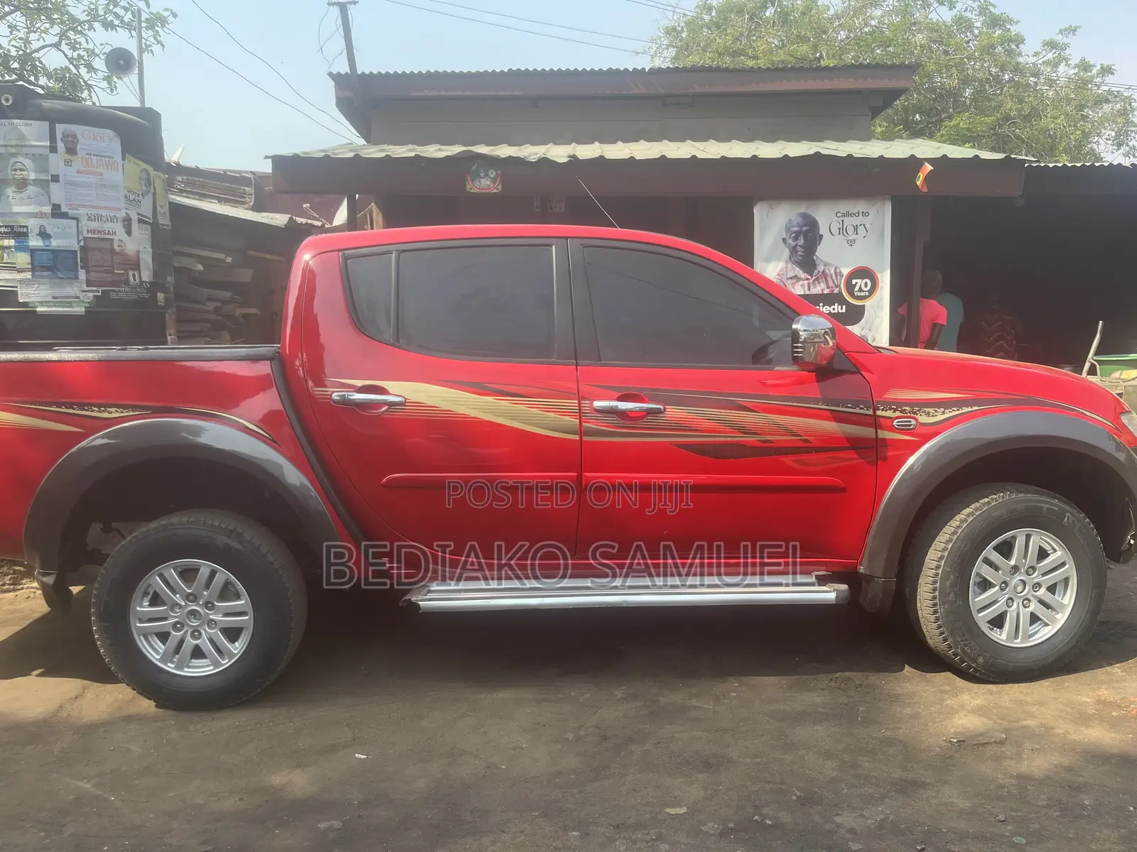 Mitsubishi L200 Double Cab 2.5 136hp 4WD 2013 Red