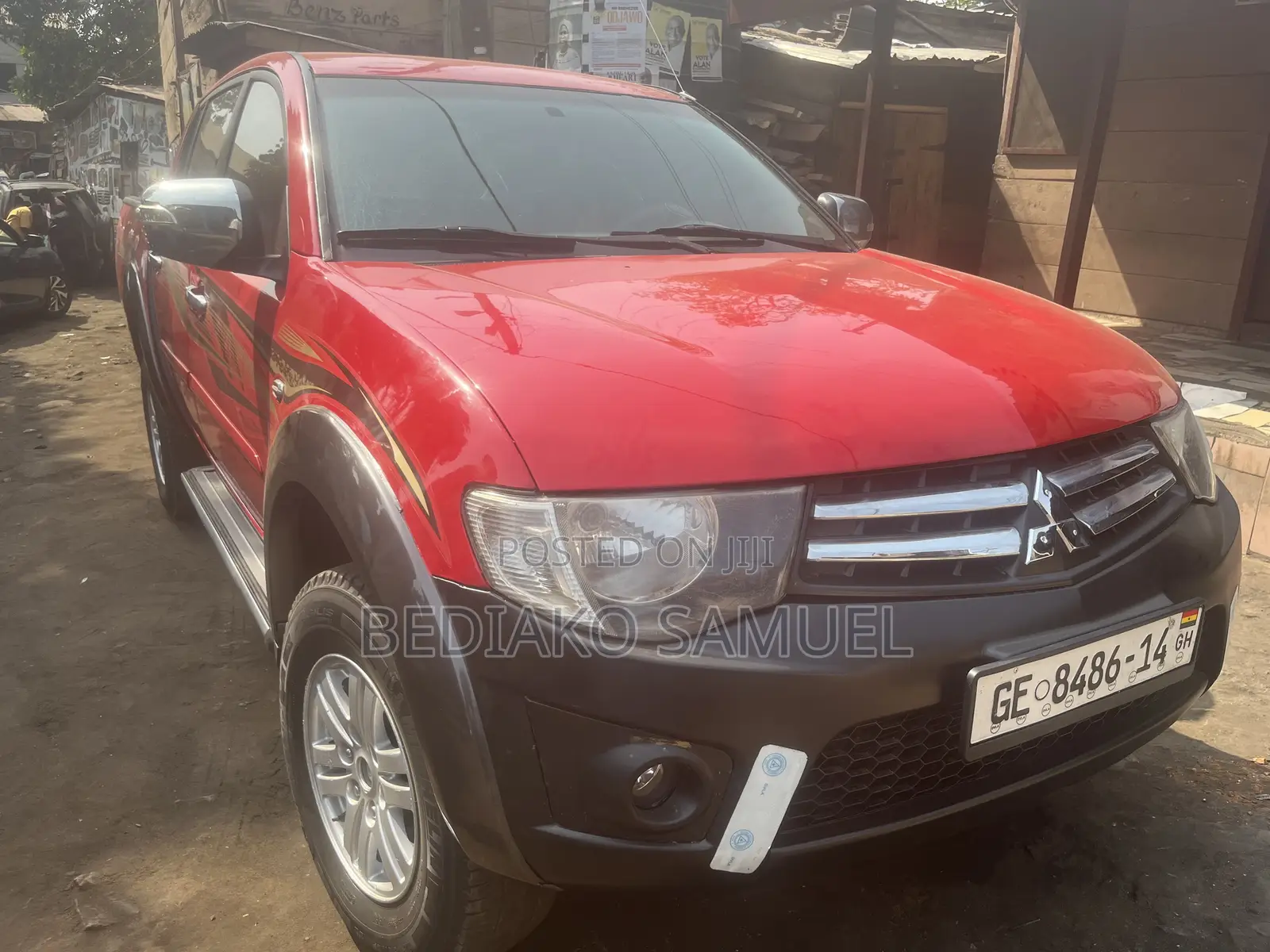 Mitsubishi L200 Double Cab 2.5 136hp 4WD 2013 Red