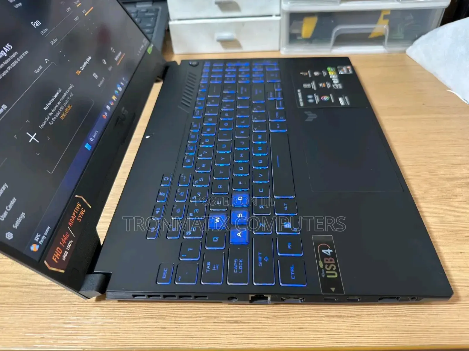 New Laptop Asus TUF Gaming A15 16GB AMD Ryzen 5 SSD 1T