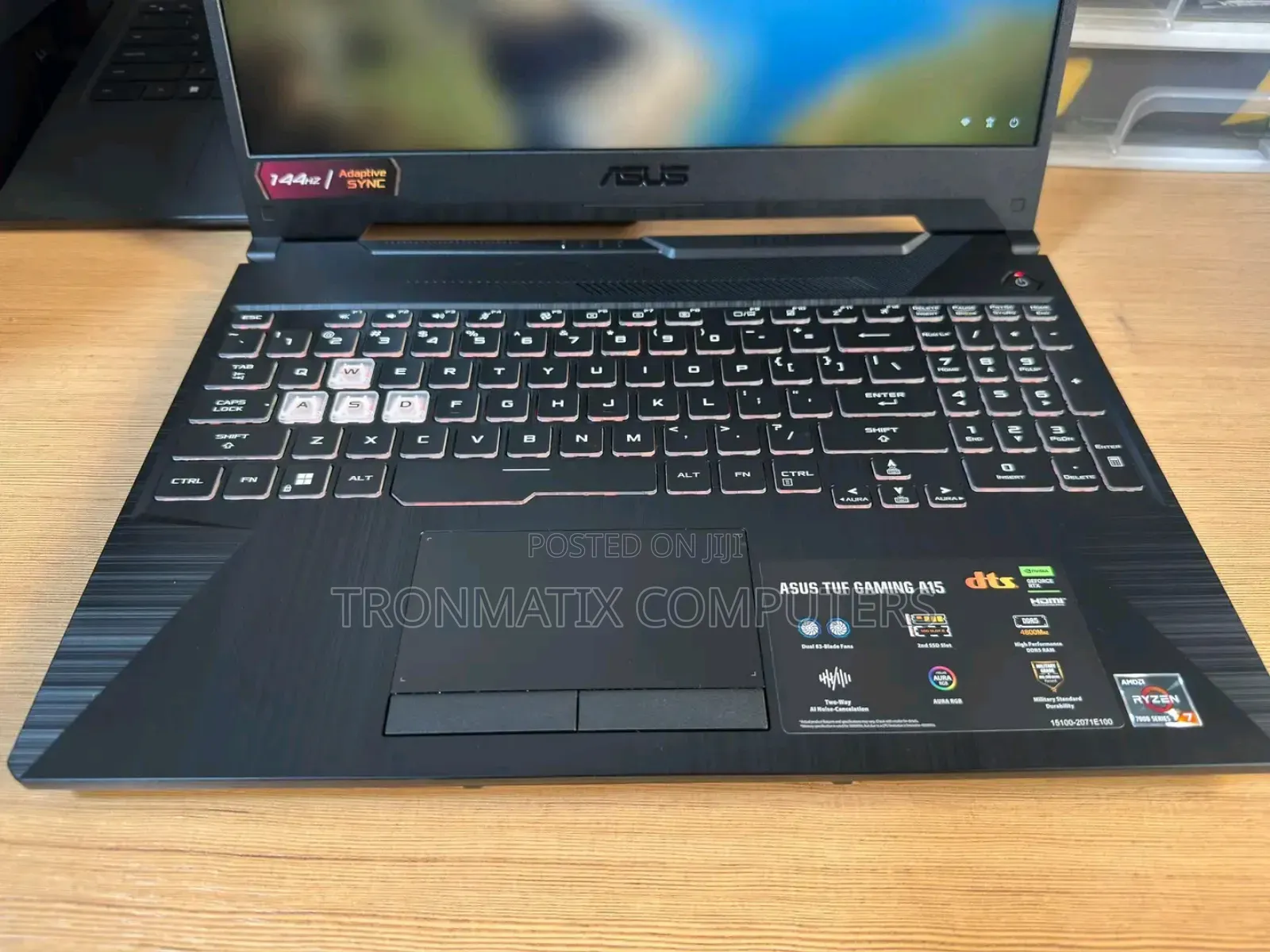 New Laptop Asus ROG Strix G17 16GB AMD Ryzen 7 SSD 1T