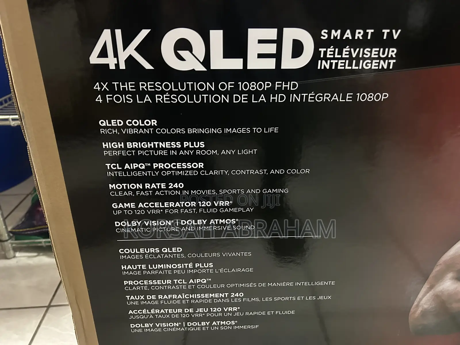 Brand New Canada TCL Qled Tv