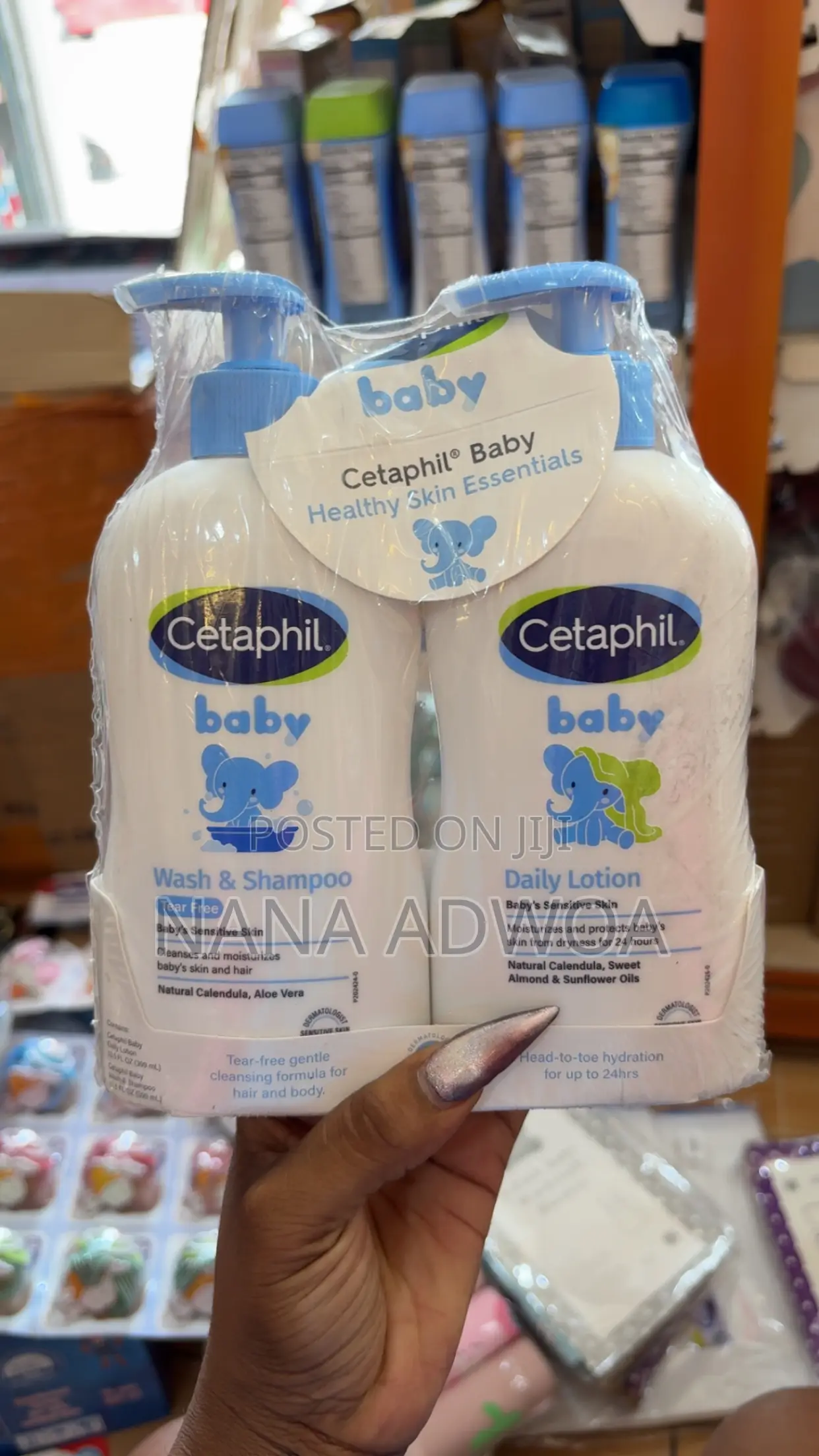 Cetaphil Baby Wash and Shampoo With Lotion Set