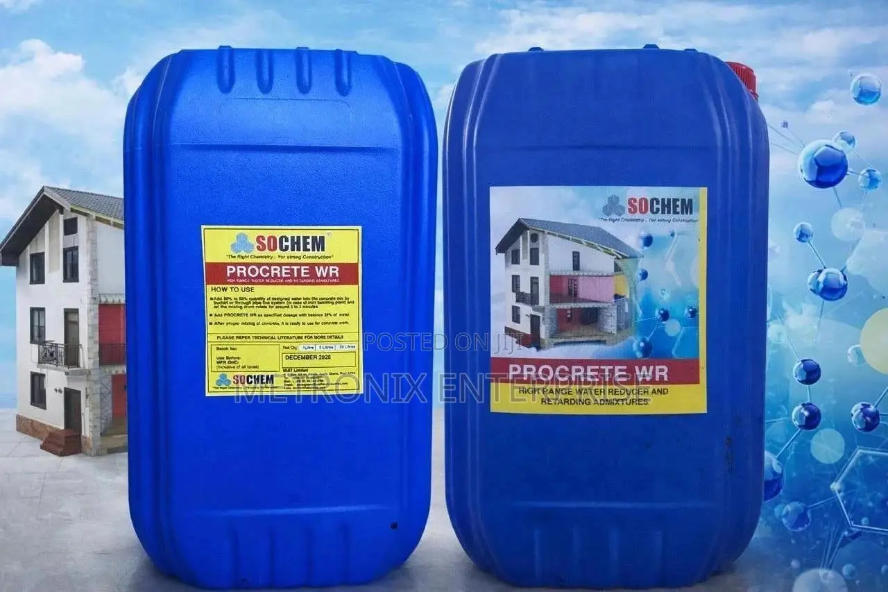 Concrete Hardner,(Water Reducer, 25l,Sochem )
