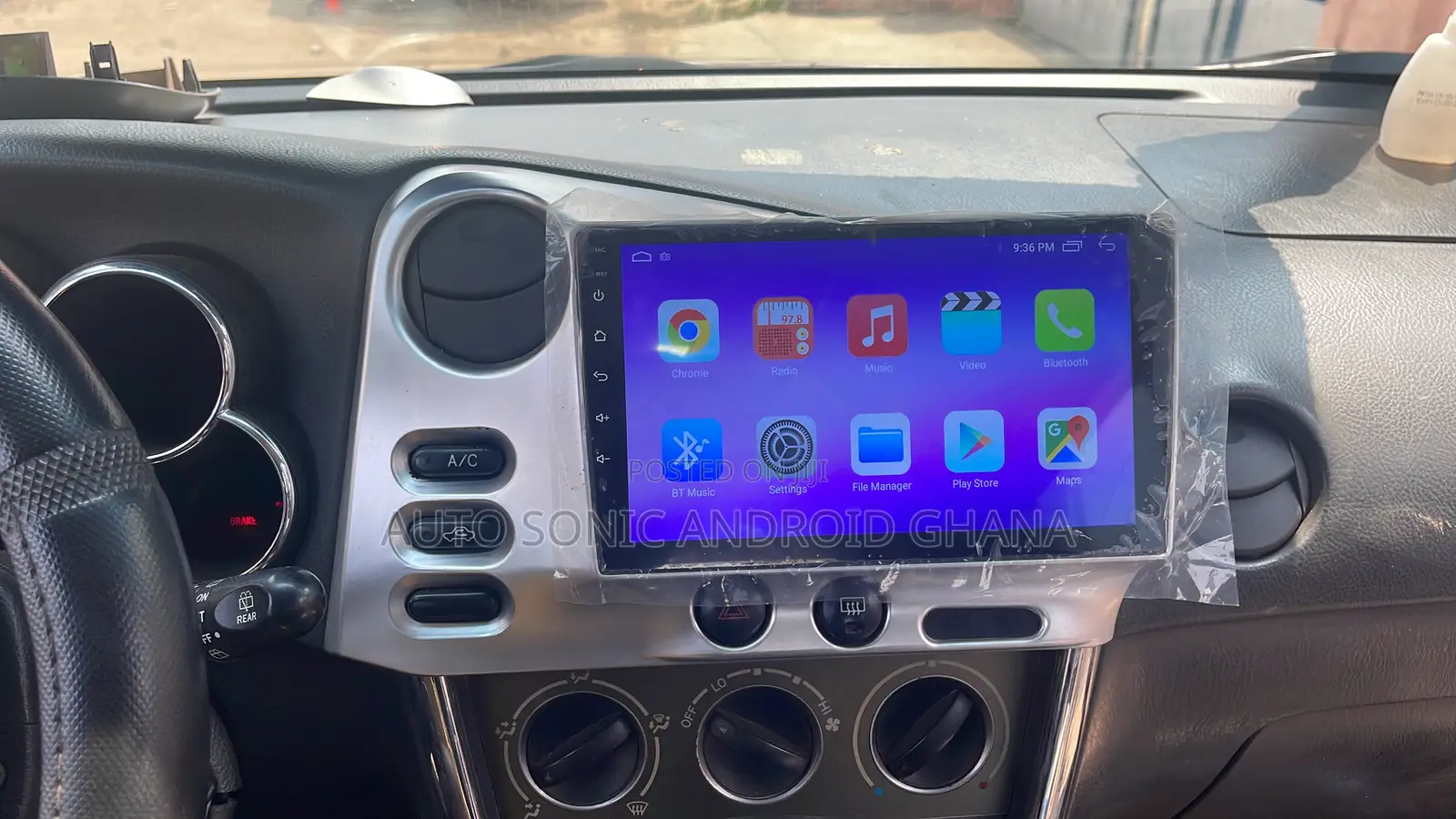 Pontiac Vibe 2005 Android Infotainment Upgrade