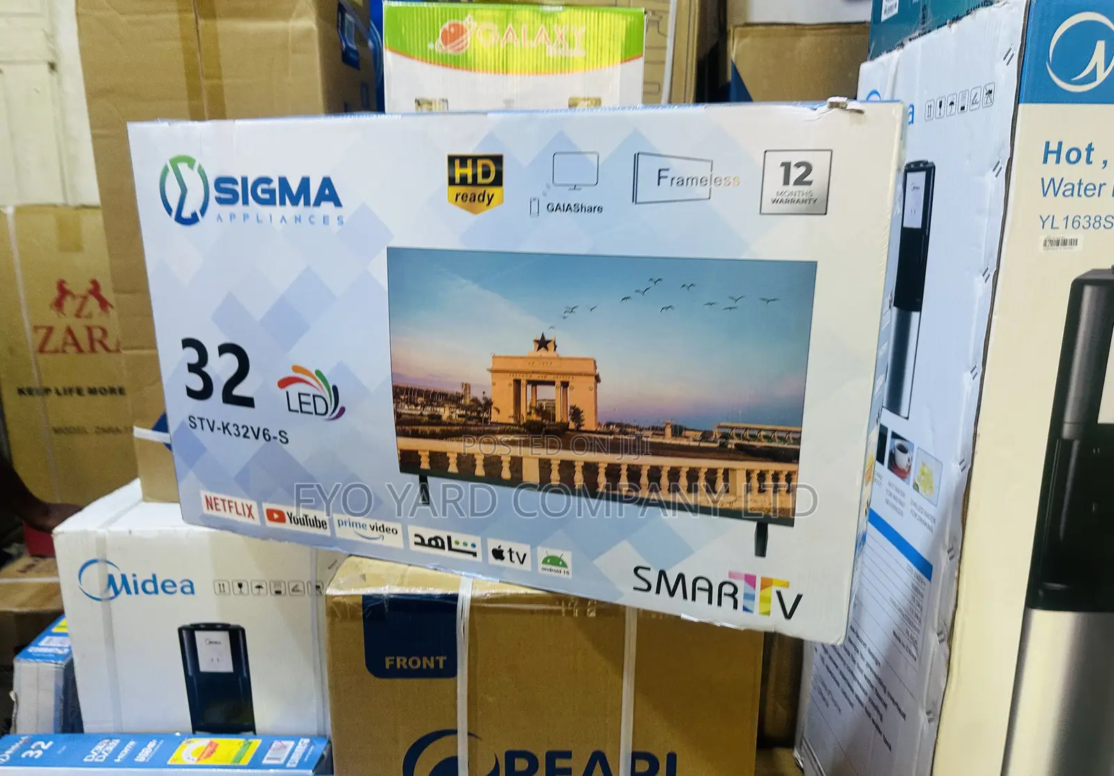 Latest New Made Sigma Smart 32 “ Andriod and Digital FHD Led Tv