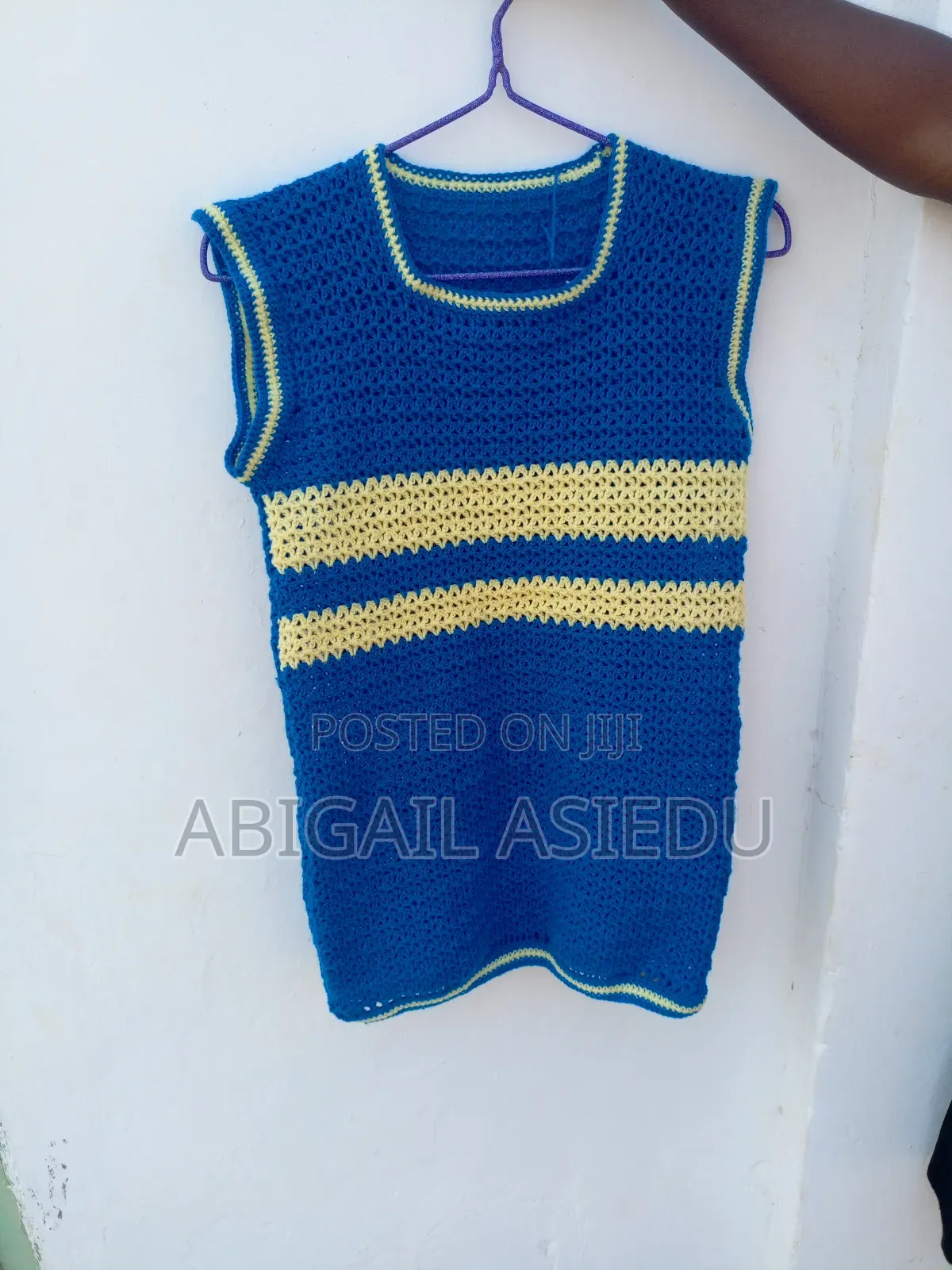 Handmade Crochet Shirt for Men – Stylish Breathable
