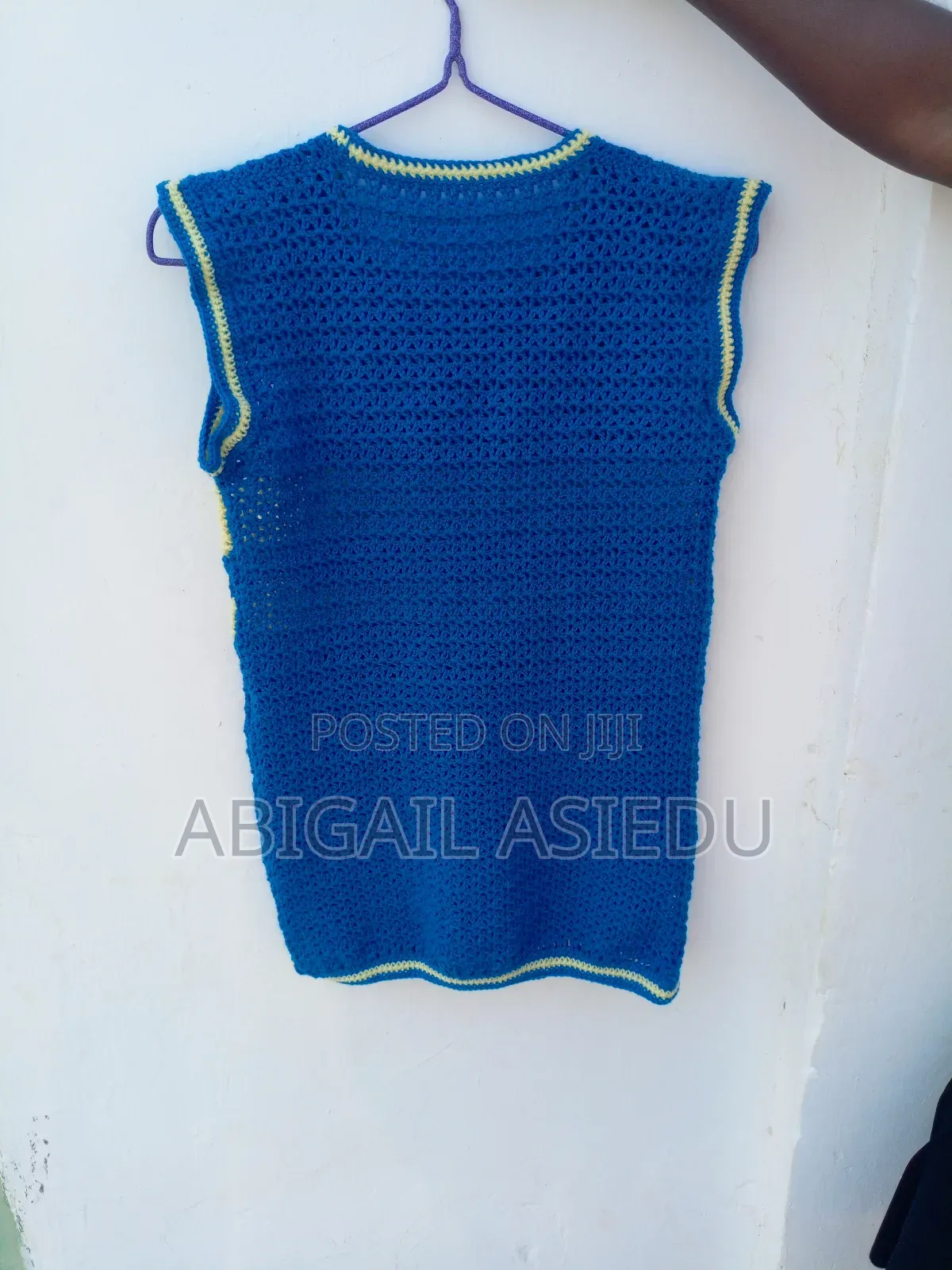 Handmade Crochet Shirt for Men – Stylish Breathable