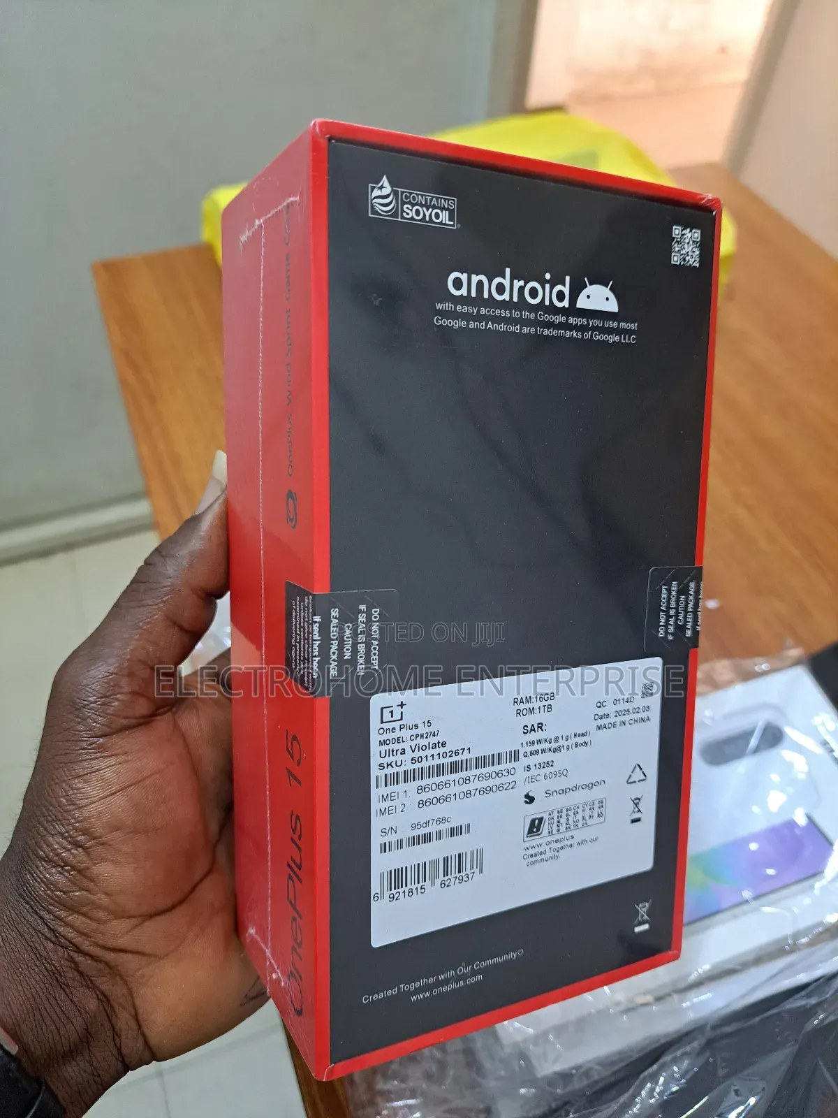 New OnePlus 15 1 TB