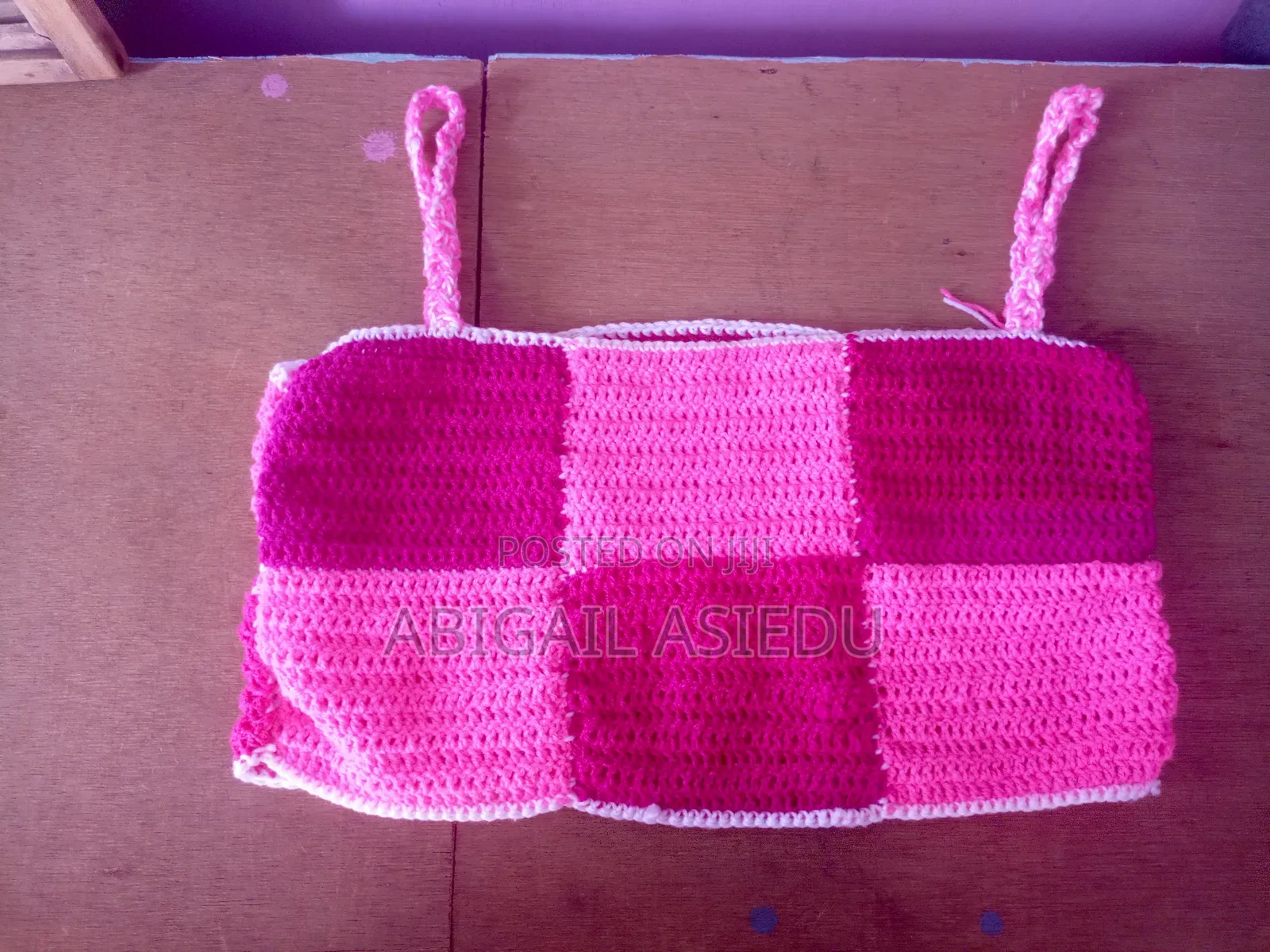 Unique Handmade Crochet Skirt Top Set – One of a Kind