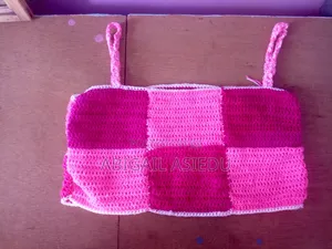 Unique Handmade Crochet Skirt Top Set – One of a Kind