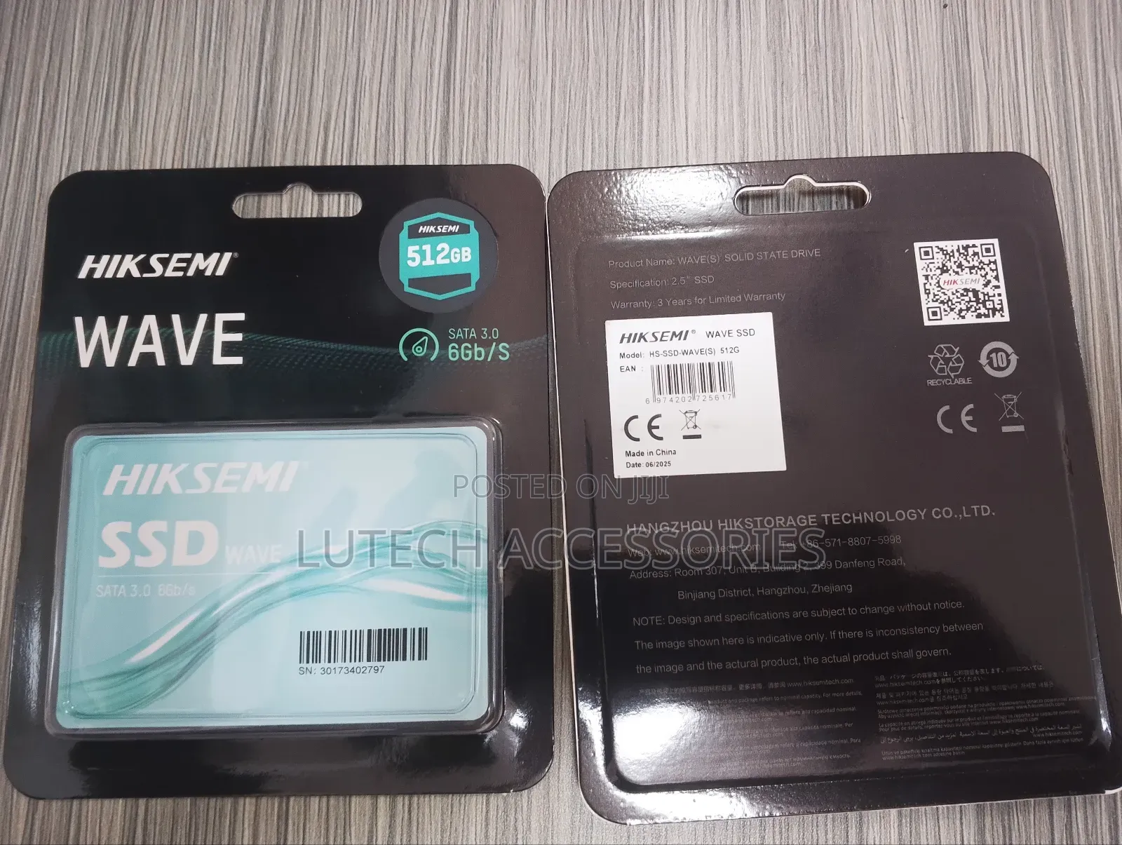 Hiksemi SSD Wave Sata 3.0 6gb/S 512gb