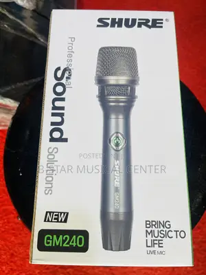 Shure Gm240 Cord Microphone
