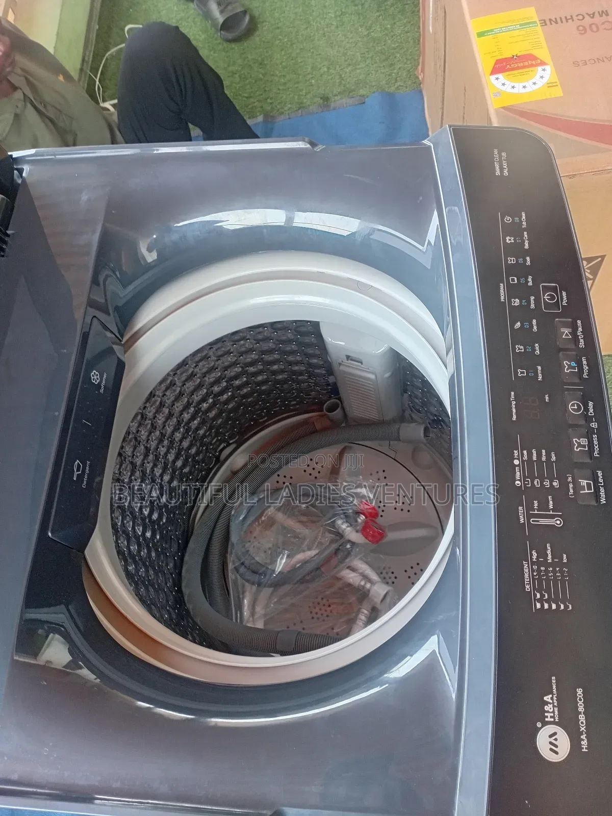 High-Performance Washing Machine With Large Capacity