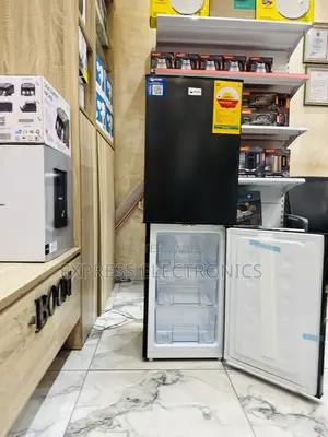 136l Double Door Fridge Pearl Black Bottom Freezer Pf-216b