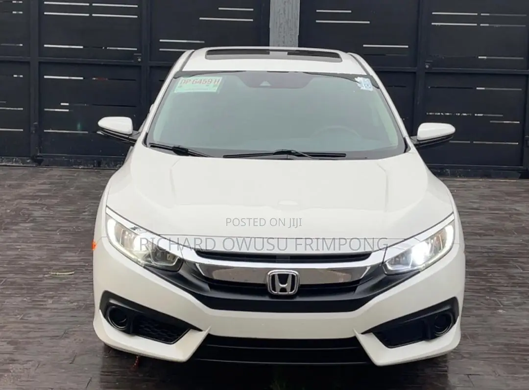 Honda Civic EX 4dr Sedan (2.0L 4cyl) 2017 White