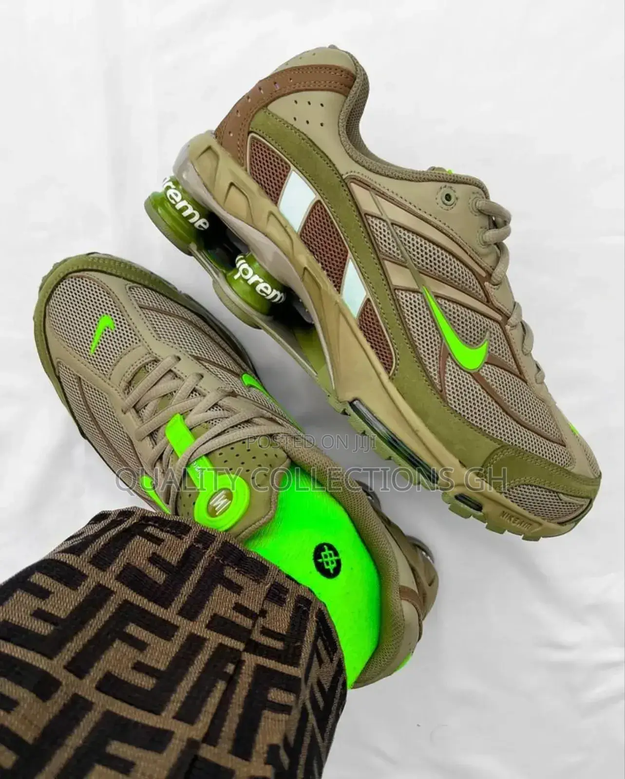 Camo Nike Shox Supreme