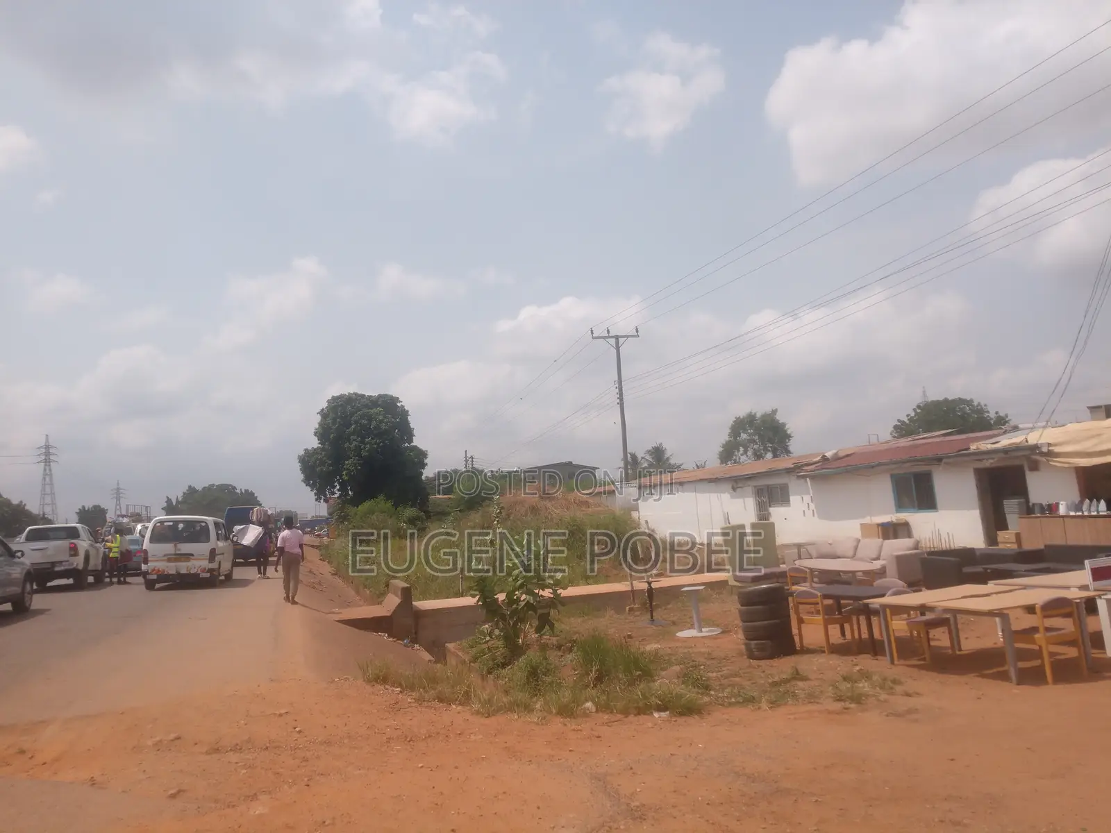 2plots Land for Sale Adenta Main Road