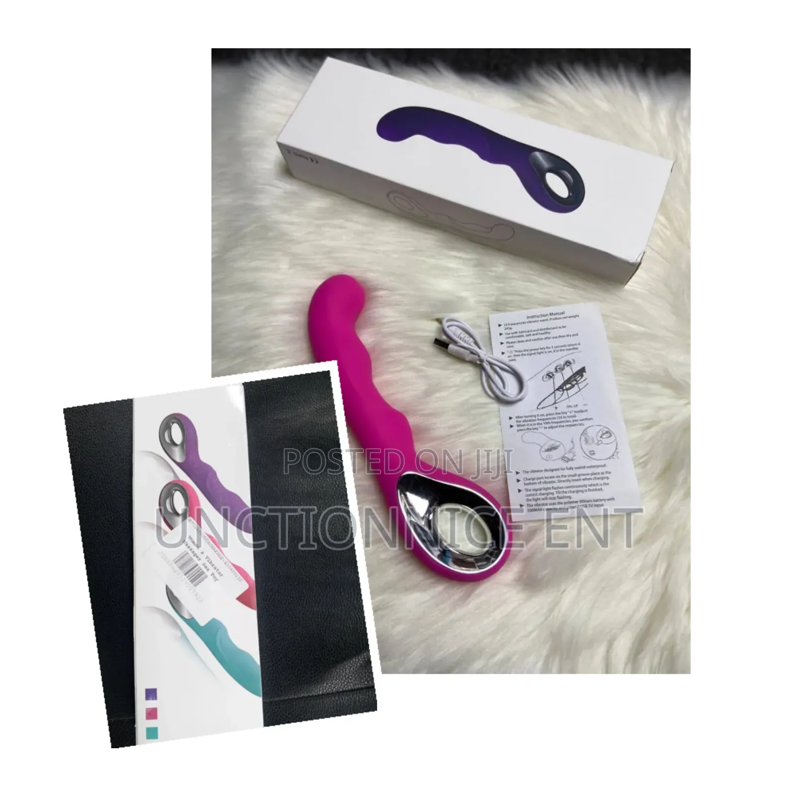 Multipurpose Women's Vibrator Dildo Massager Sex Toy