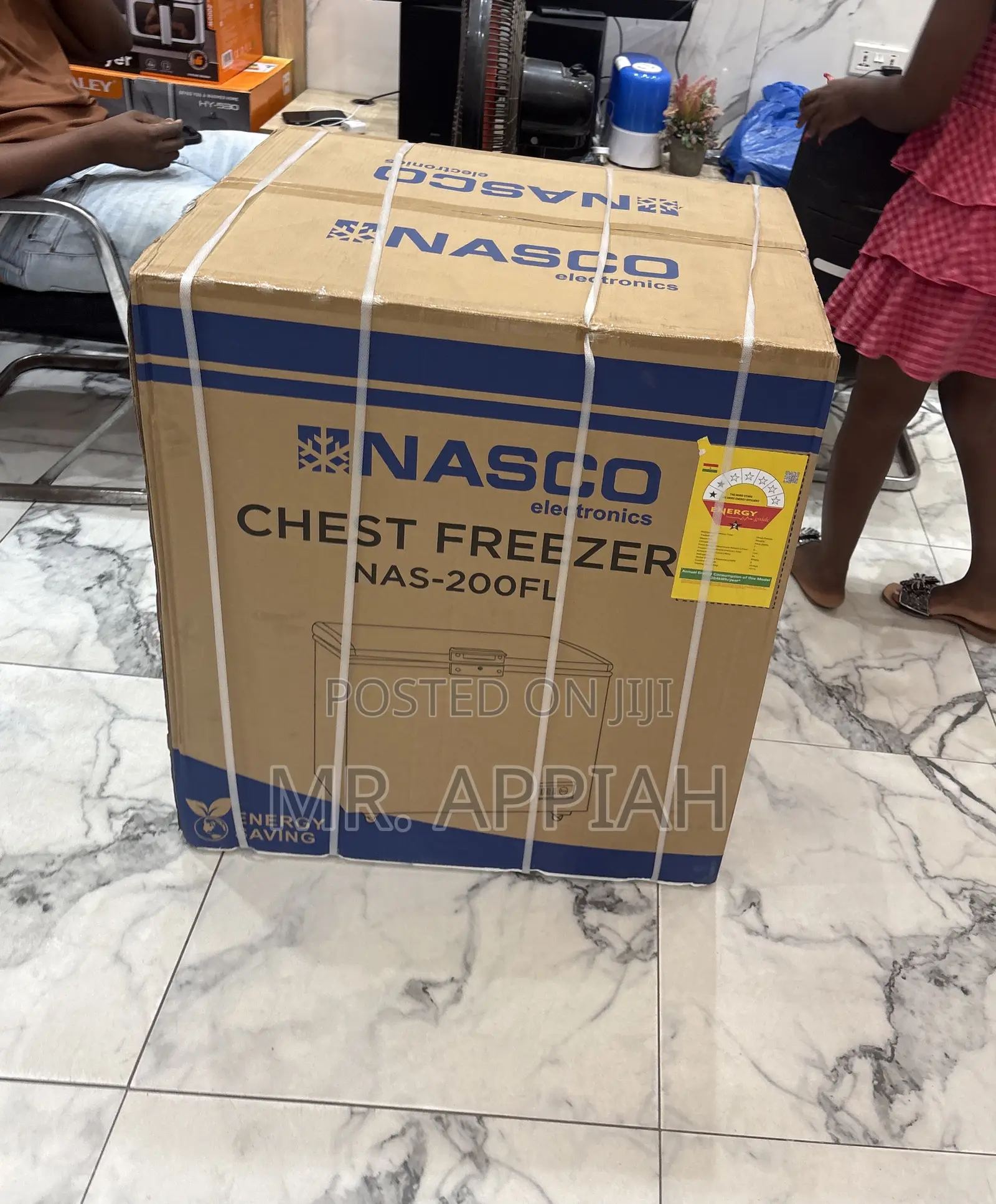 Super Affordable Nasco Nas-200fl 1 Door Chest Freezer(Gray)150l