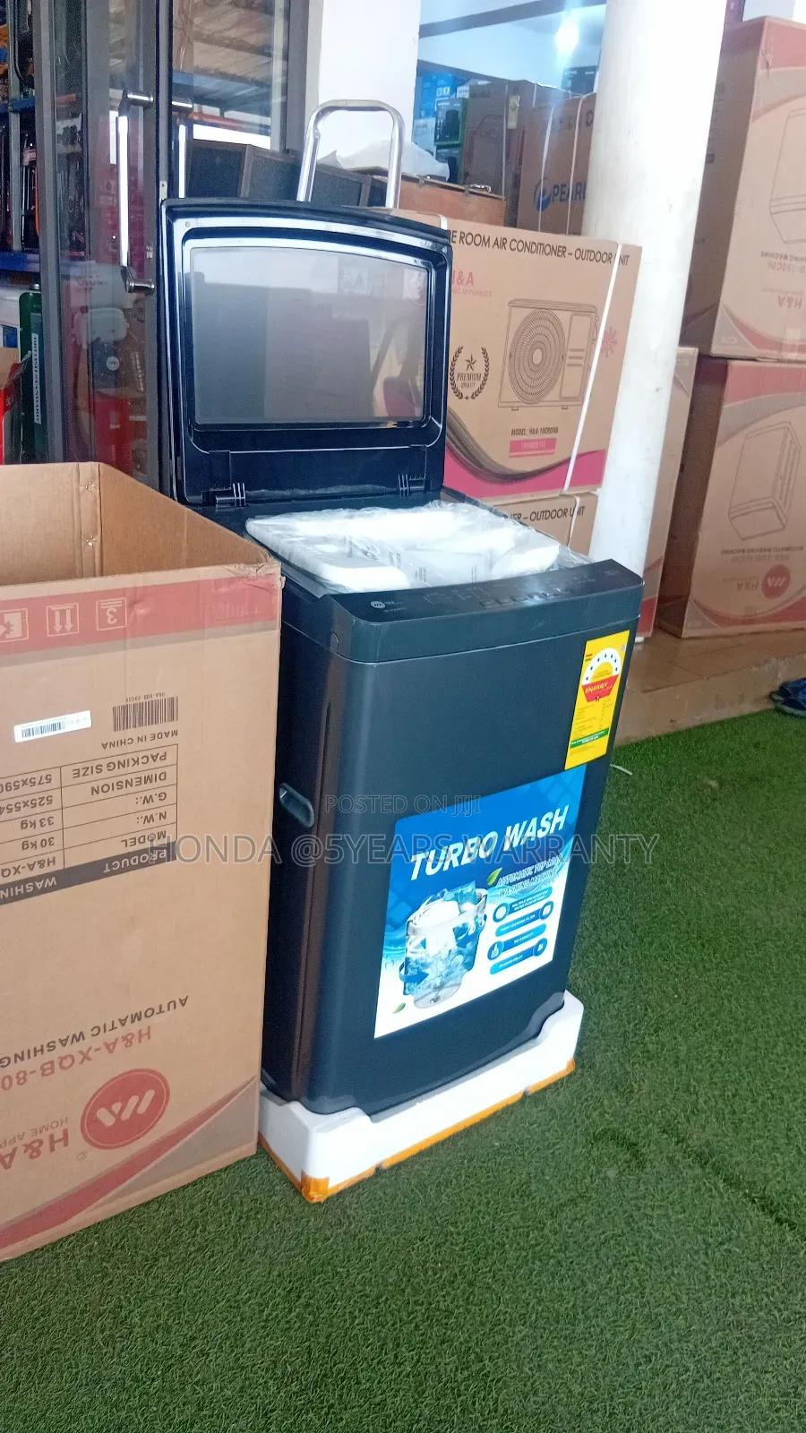 H a 8kg Automatic Washing Machine – Easy, Fast Efficient