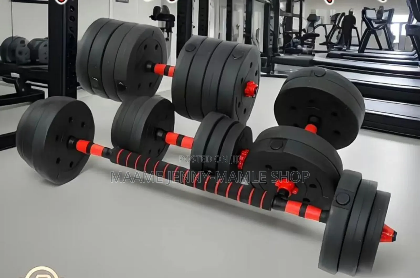 50kg Multifunctional Dumbbell and Barbell Set