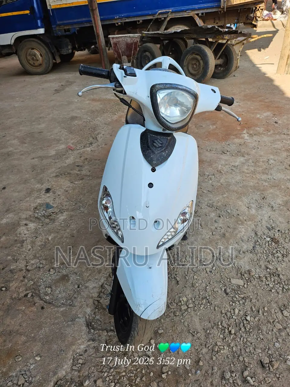 Suzuki Access 125 2021 White
