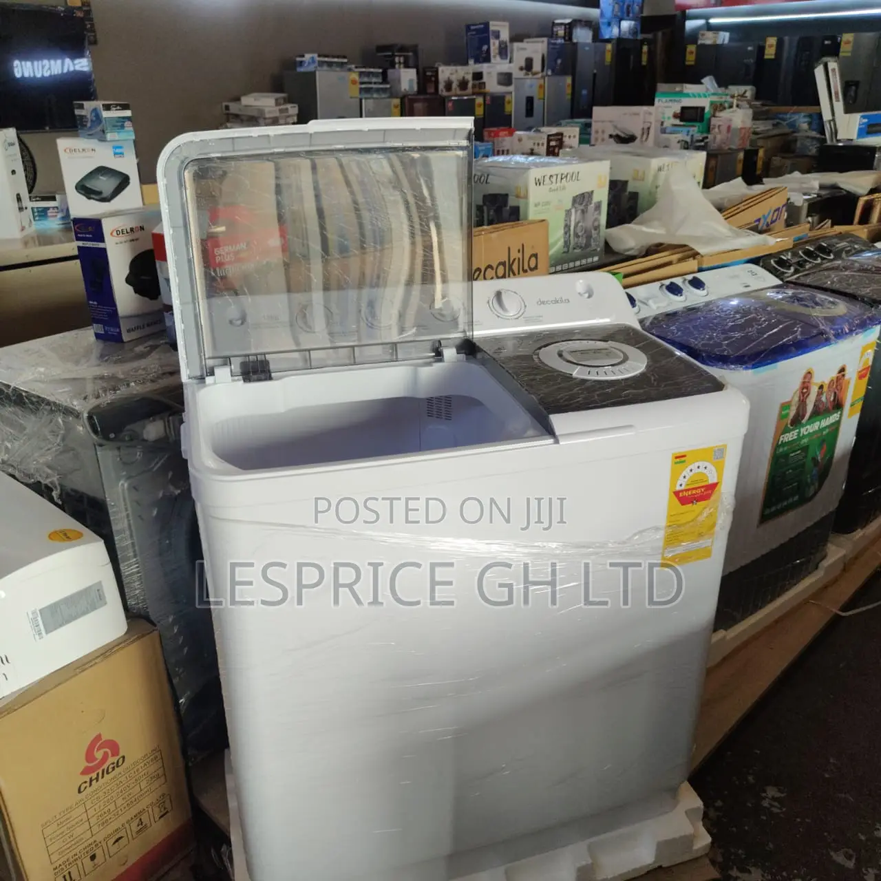 Top Rated Decakila Twin Tub Washing Machine