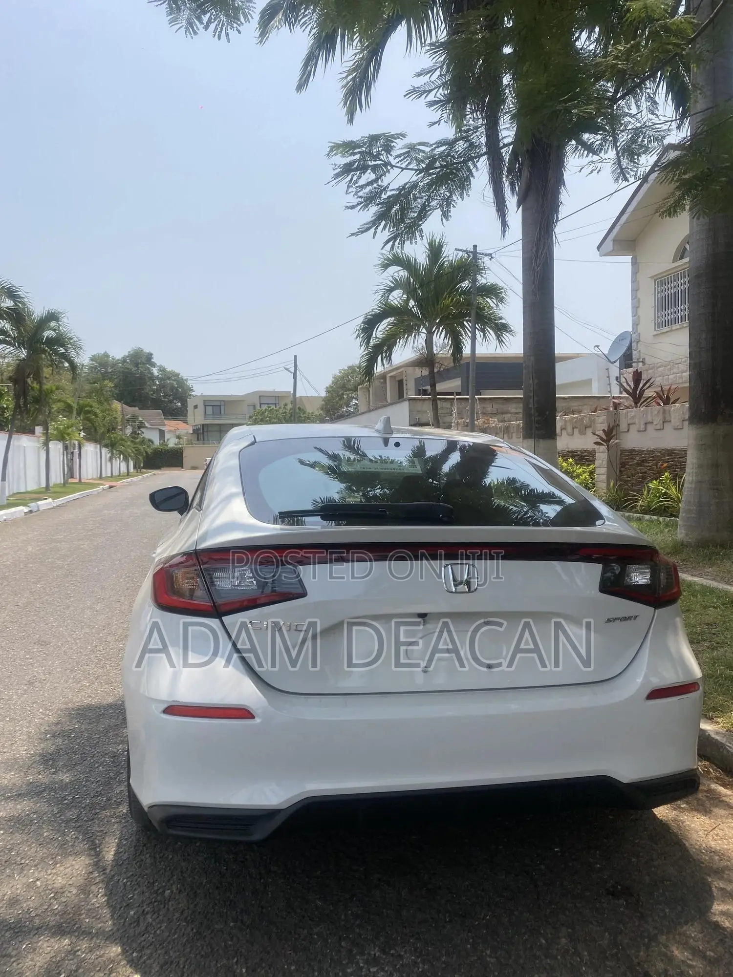 Honda Civic Sport CVT 2025 White