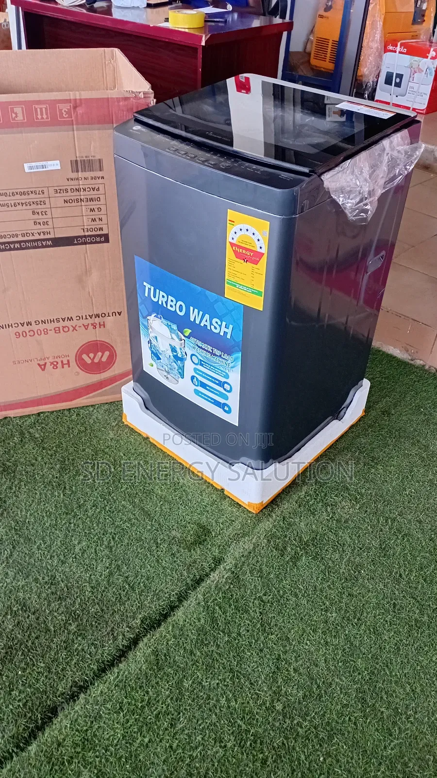 H a 8kg Family Size Washer