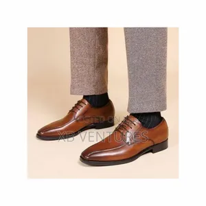 Deadly Clean Lace Up Brown Shoes