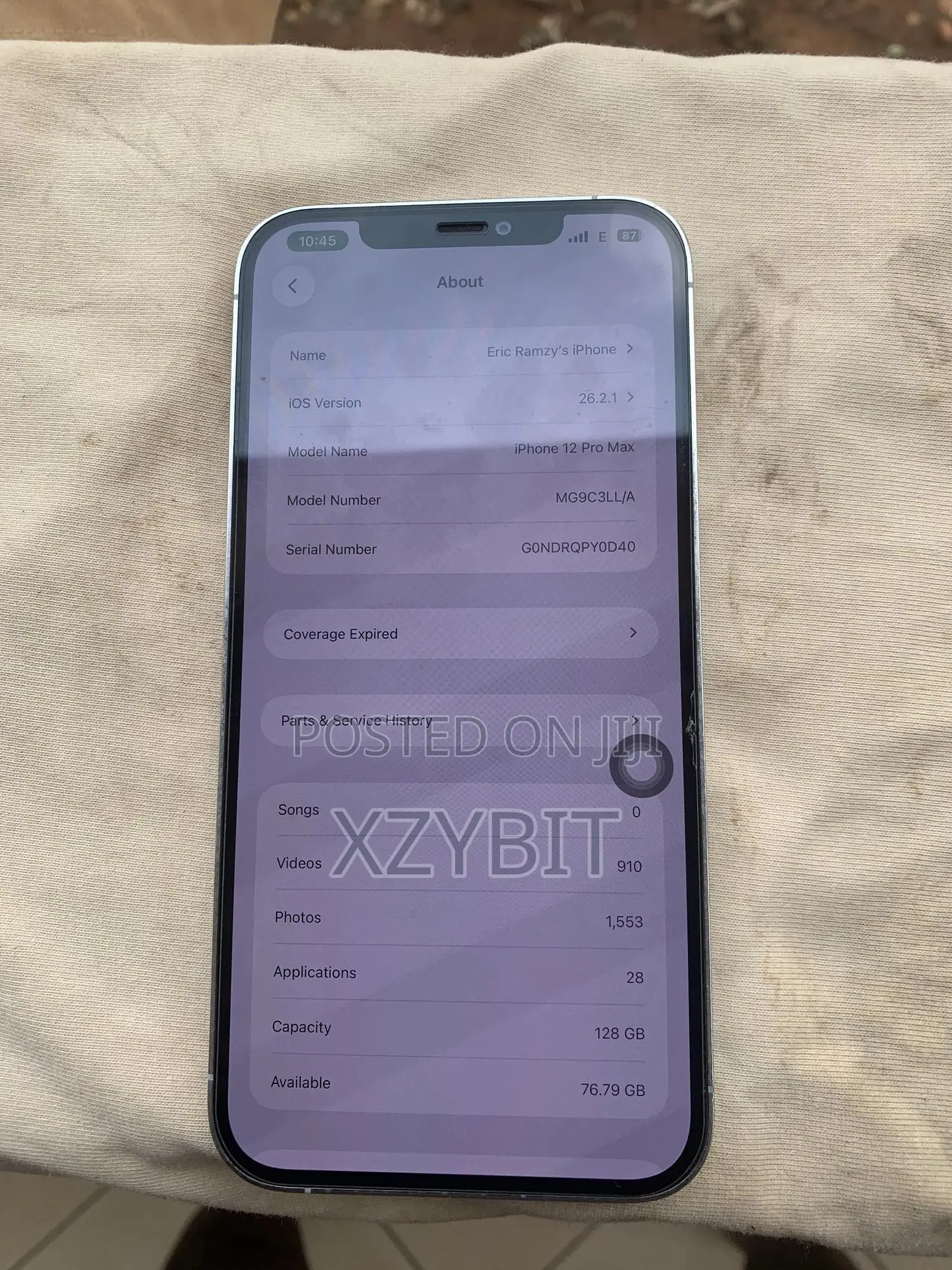 New Apple iPhone 12 Pro Max 128 GB Blue