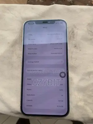 New Apple iPhone 12 Pro Max 128 GB Blue