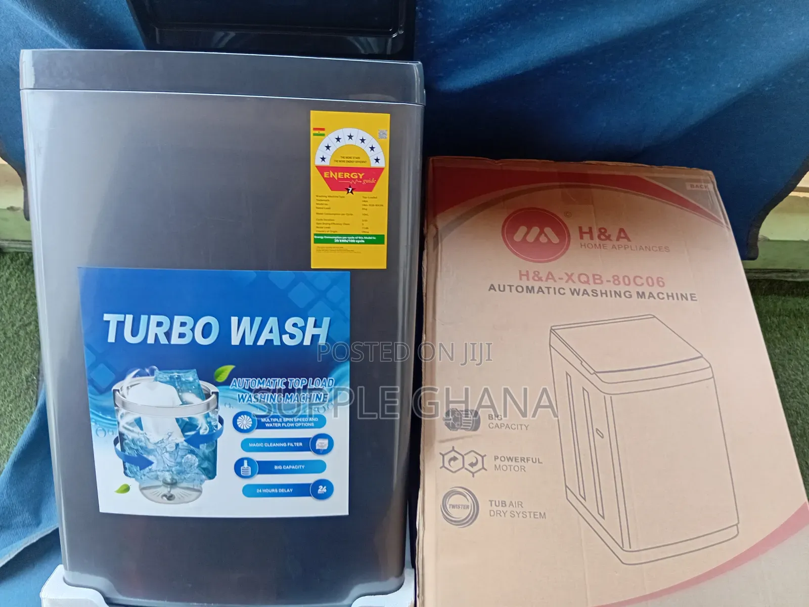 H a 8kg Top Load Washing Machine - Everyday Laundry Made Easy