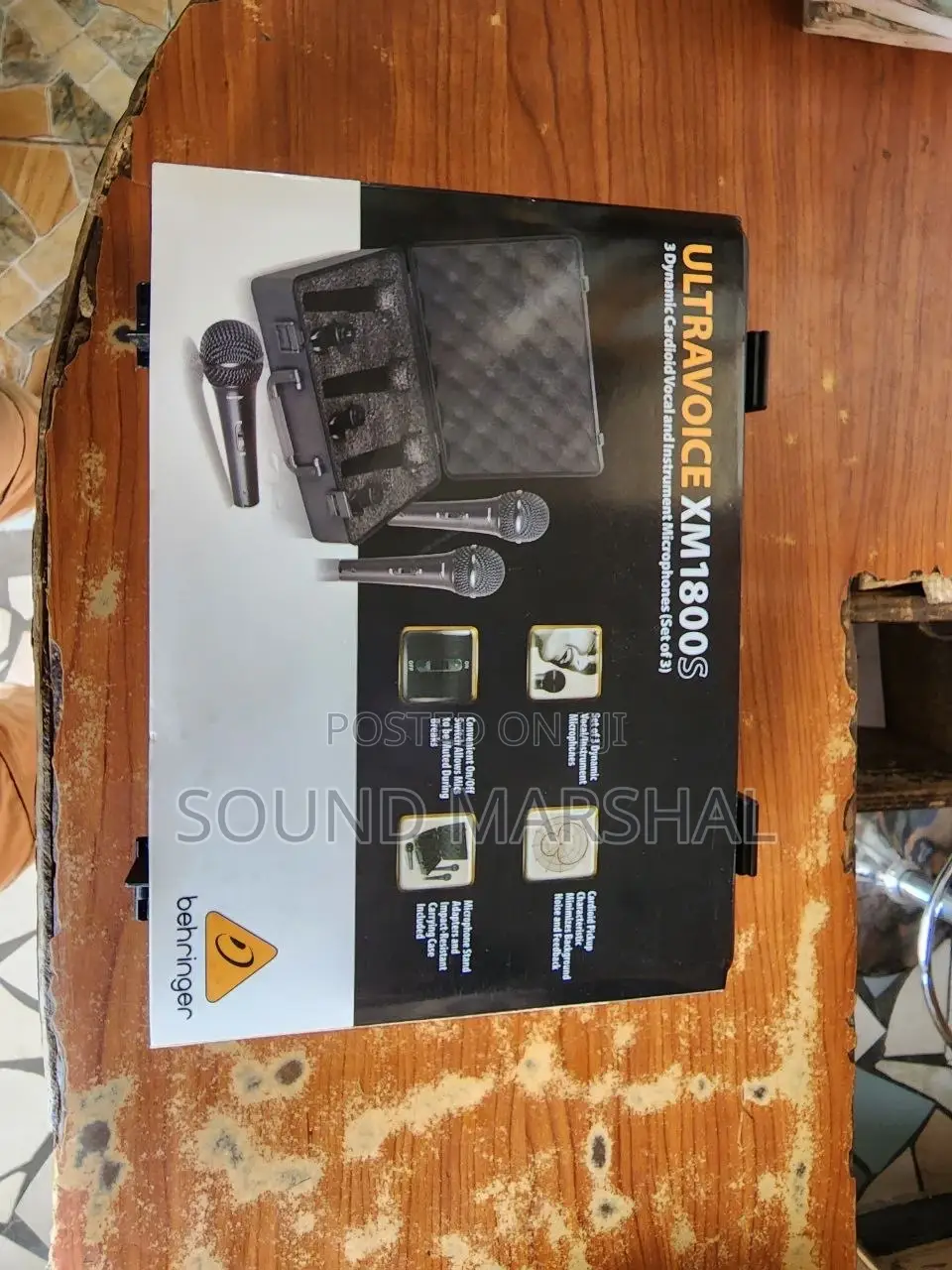 Behringer Ultravoice Xm1800s Microphones 3-in-1 Set
