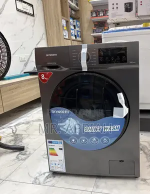 Super Quality Skyworth 8kg Front Load Washing Machine(Gray) 