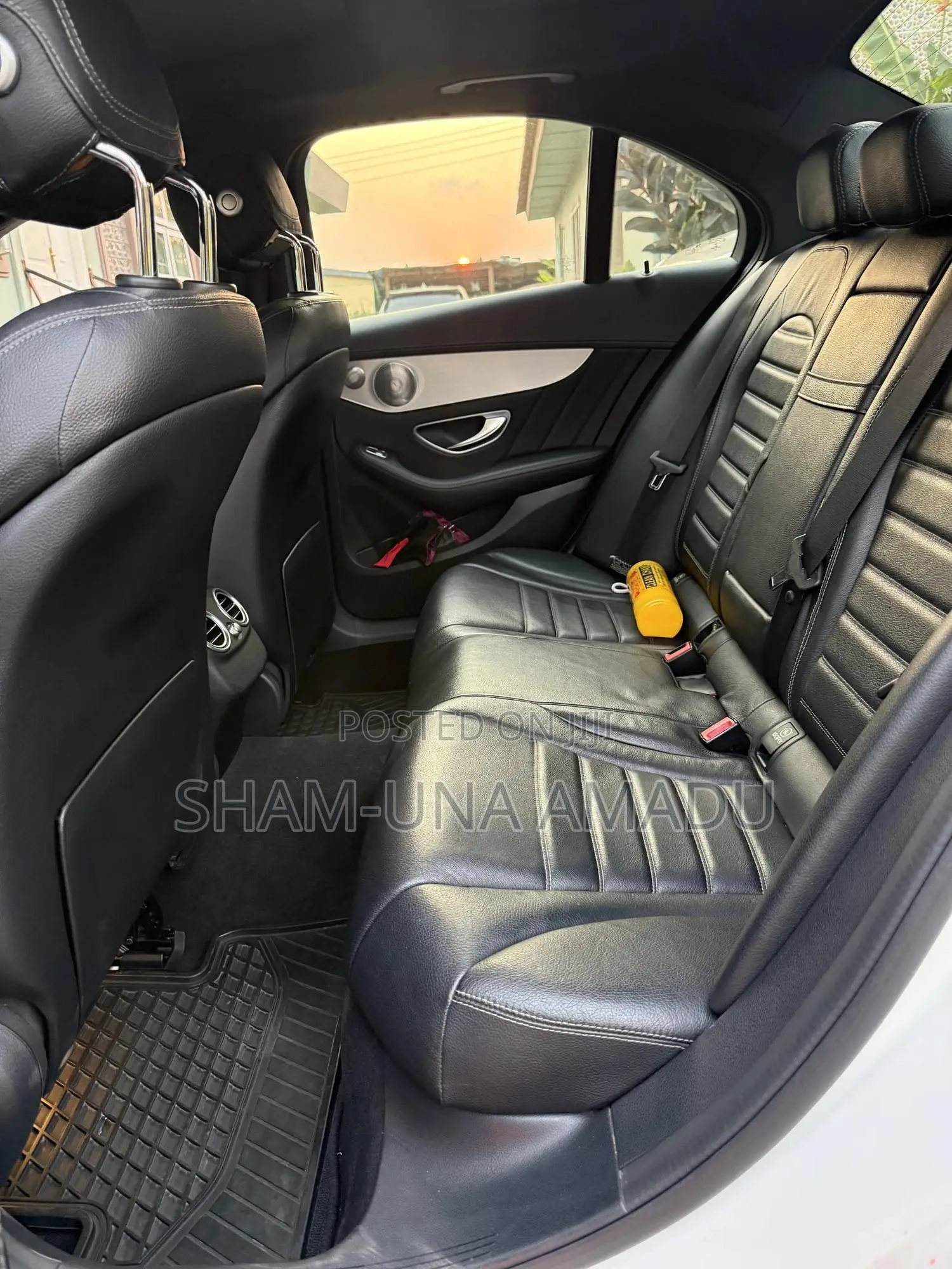 Mercedes-Benz C400 4Matic AWD Sedan (3.0L V6 7A) 2015 White
