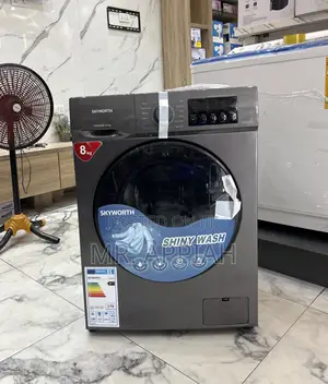 Extremely Affordable Sigma 8kg Full Automatic Washing Machine(Gray)