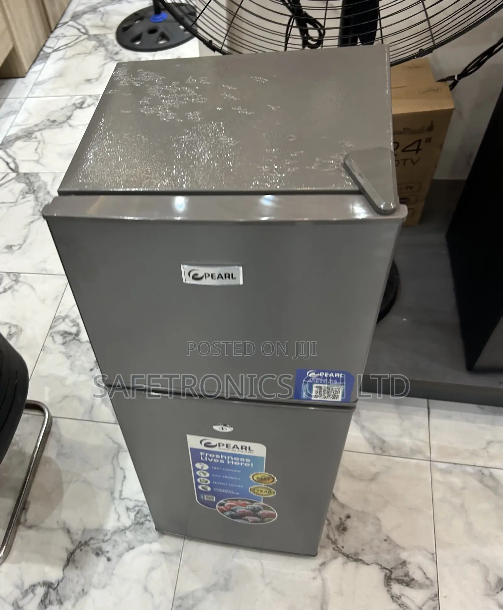 Try Authentic Pearl Grey 80 Liters Top Mount Pf-126 Fridge