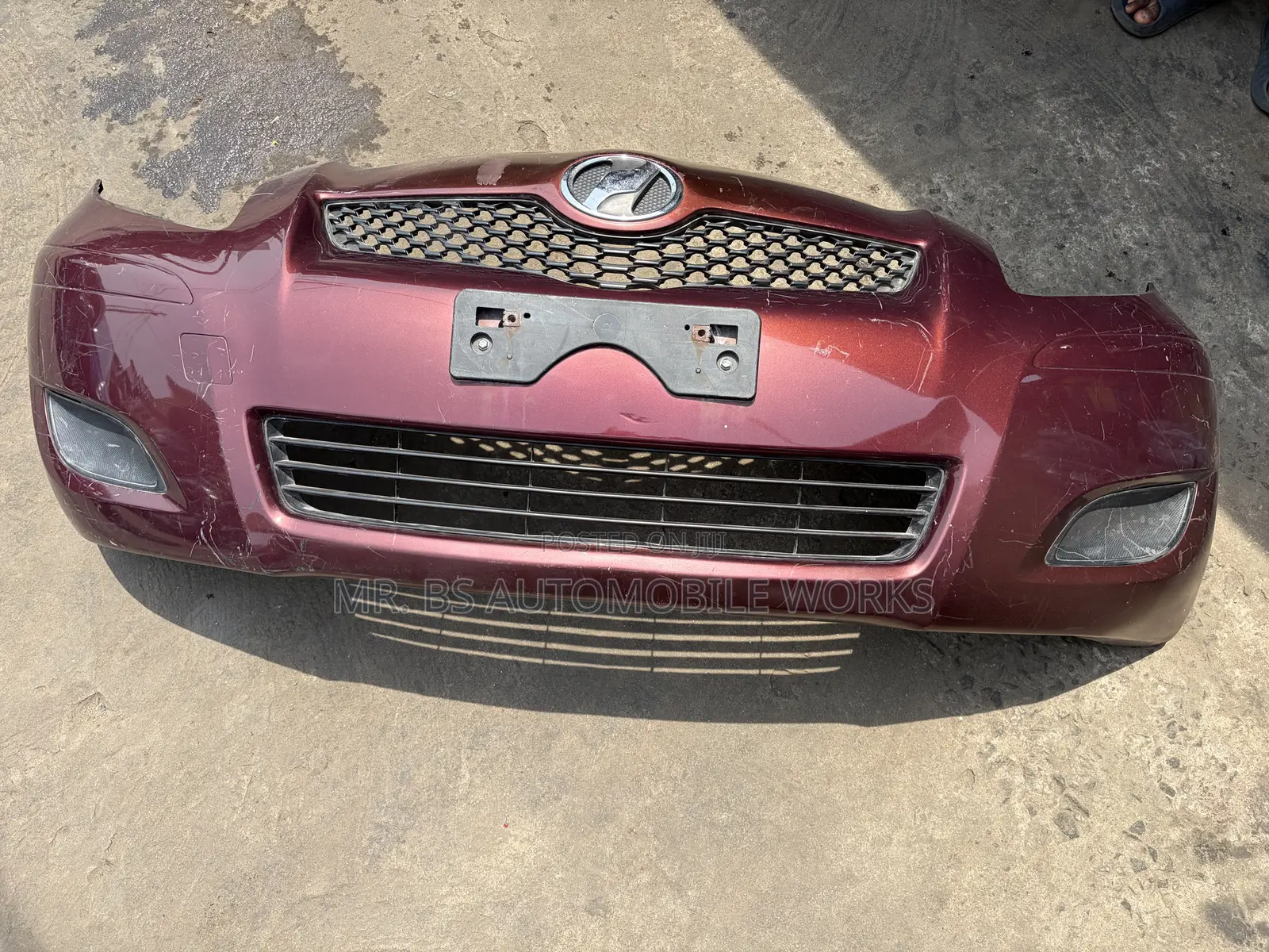 Toyota Vitz Homeused Bumper 2008 To 2010